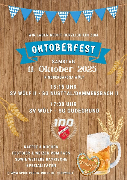 Oktoberfest am 11.10.